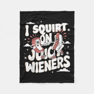 Manta Polar Me Arrepito Con Juicy Wieners Humor Meme Diversión