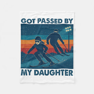 Manta Polar Me dieron un ped por mi hija esquiando Retro Diver
