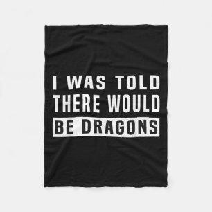 Manta Polar Me Dijeron Que Habría Dragones Graciosos Dragones