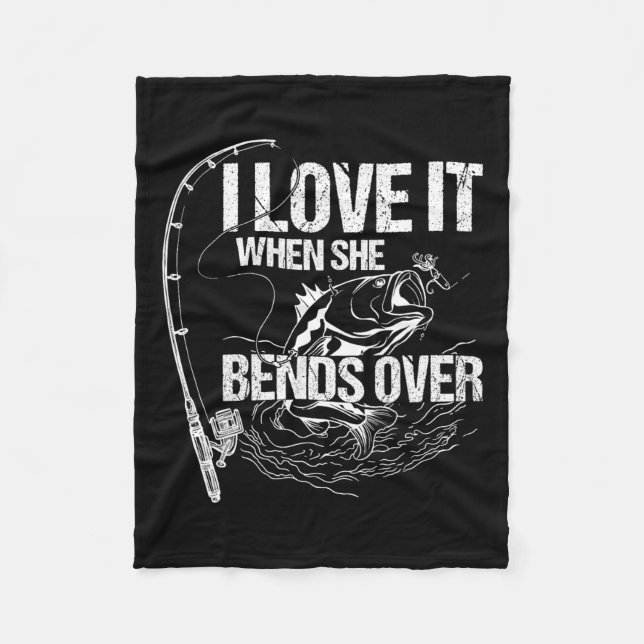 Manta Polar Me Encanta Cuando Se Doble (Anverso)