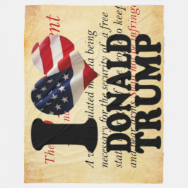 MANTA POLAR ME ENCANTA DONALD TRUMP