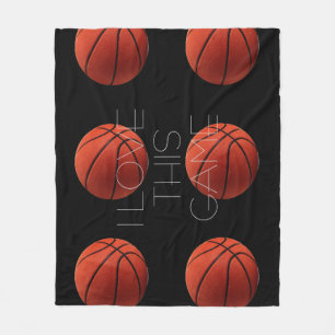Manta Polar Me encanta la cercanía al baloncesto