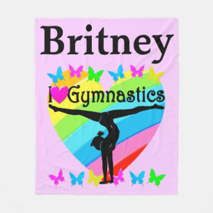 MANTA POLAR ME ENCANTA LA GIMNASTICA PERSONALIZADA GIMNASIA BL