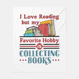 Manta Polar Me Encanta La Lectura Pero El Hobby Favorito Al Re