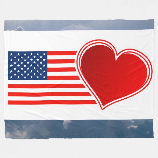 MANTA POLAR ME ENCANTA MI BANDERA (Frente (Horizontal))