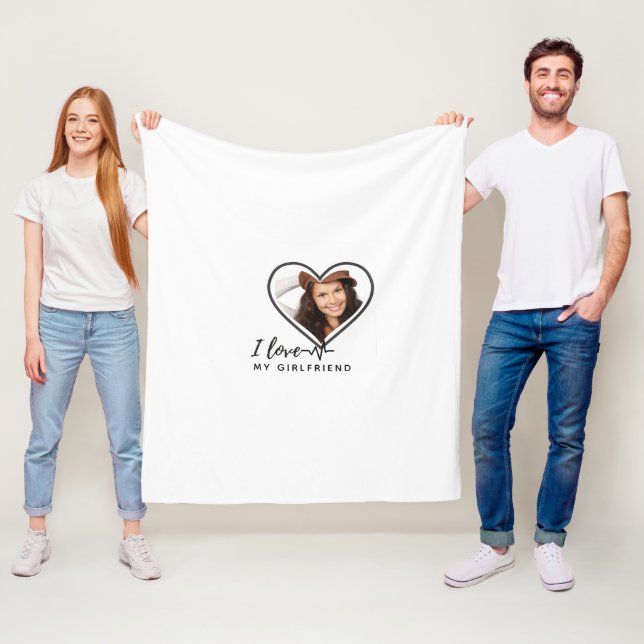 Manta Polar ME ENCANTA MI FOTO DE NOVIA Personalizada (In situ)