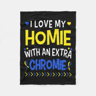 Manta Polar Me Encanta Mi Homie Con Un Papá Noel Chromista Ext