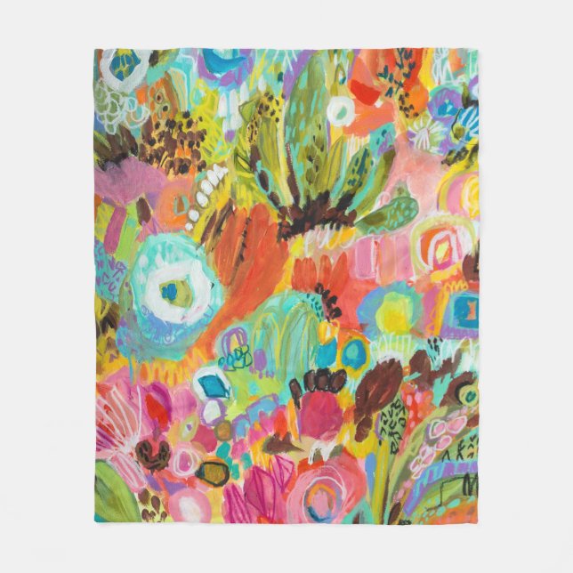 Manta Polar Me encanta viajar (Anverso)