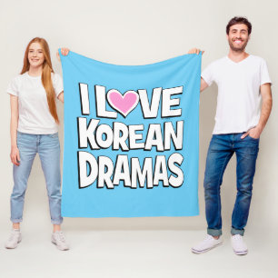 Manta Polar Me encantan los dramas coreanos