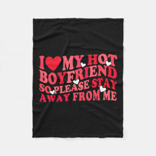 Manta Polar Me Encanto Mi Novio Caliente Por Favor Permanezca