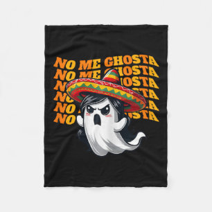Manta Polar Me Ghosta Divertido Fantasma Mexicano de Halloween
