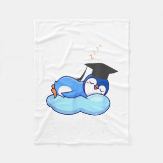 Manta Polar Me gradué, vuelvo a la cama - divertida graduación
