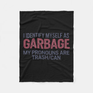 Manta Polar Me Identifico Como Basura Grasa Para Tru