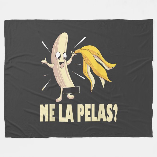 Manta Polar Me La Pelas (Frente (Horizontal))
