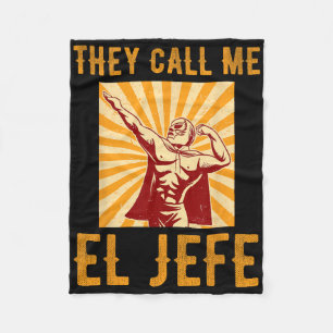 Manta Polar Me Llaman El Jefe Jefe Chiste Mexicano