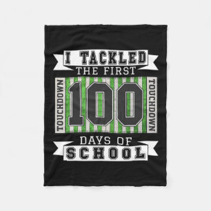 Manta Polar Me Ocupé De Los Primeros 100 Días Escolares - Fútb