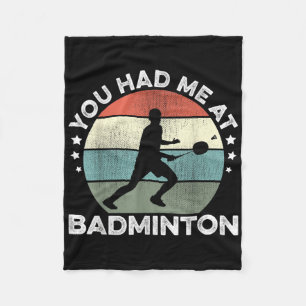 Manta Polar Me Tenías En El Transbordador Badminton Player S