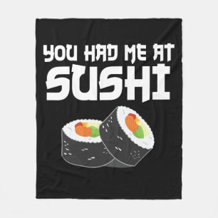 Manta Polar Me Tenías En Sushi - Comida Graciosa