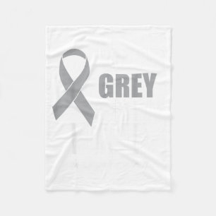 Manta Polar Me Visto de Gris Por Mi Nana Conciencia del Cáncer