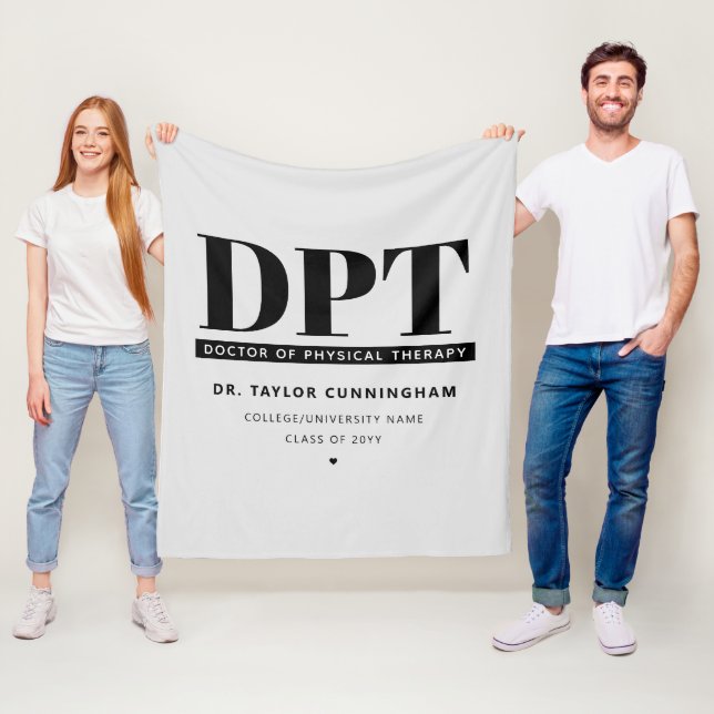 Manta Polar Médica moderno de DPT de Graduación de Terapia Fís (In situ)