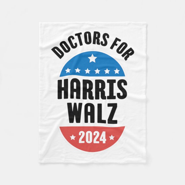 Manta Polar Médicos De Harris Wheimer 2024 1 (Anverso)