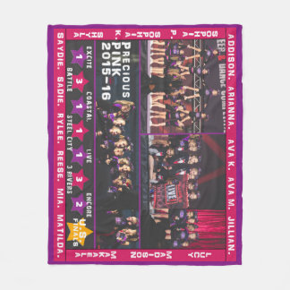 Manta Polar Medio combinado