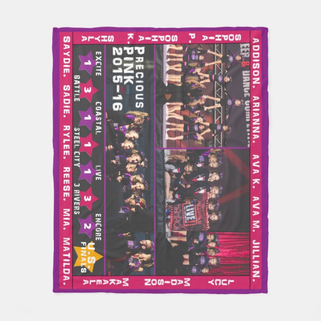 Manta Polar Medio combinado (Anverso)