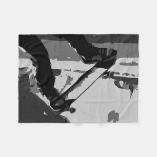 Manta Polar Medio Skateboarding del tubo