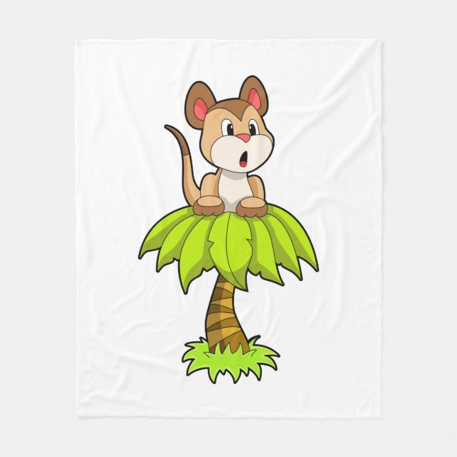 Manta Polar Meerkat con árbol (Anverso)