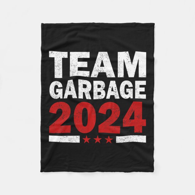 Manta Polar Mega Garge Orgulloso de Trump 2 (Anverso)