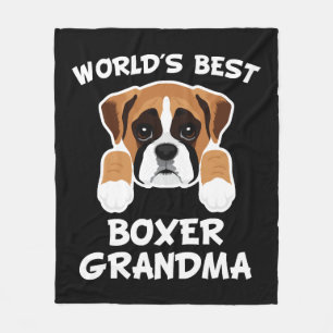 Manta Polar Mejor Abuelo de Perro Abuelo Boxer