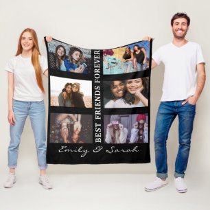 Manta Polar Mejor Amigo para Personalizado 6 Colección de foto