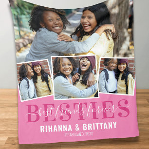 Manta Polar Mejor Amigos para siempre 4 Foto