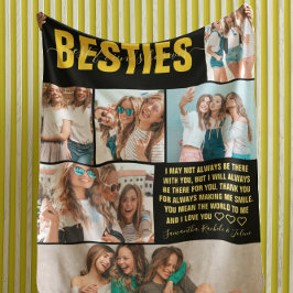 Manta Polar Mejor Amigos para siempre | Foto moderna de BFF 6