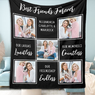 Manta Polar Mejor Amigos Regalo Amistad Poema Personalizado 5