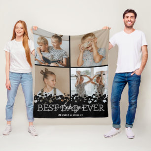 Manta Polar Mejor Bóveda de la Fleece de Collage de fotos