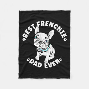 Manta Polar Mejor Bulldog americano de papá francés