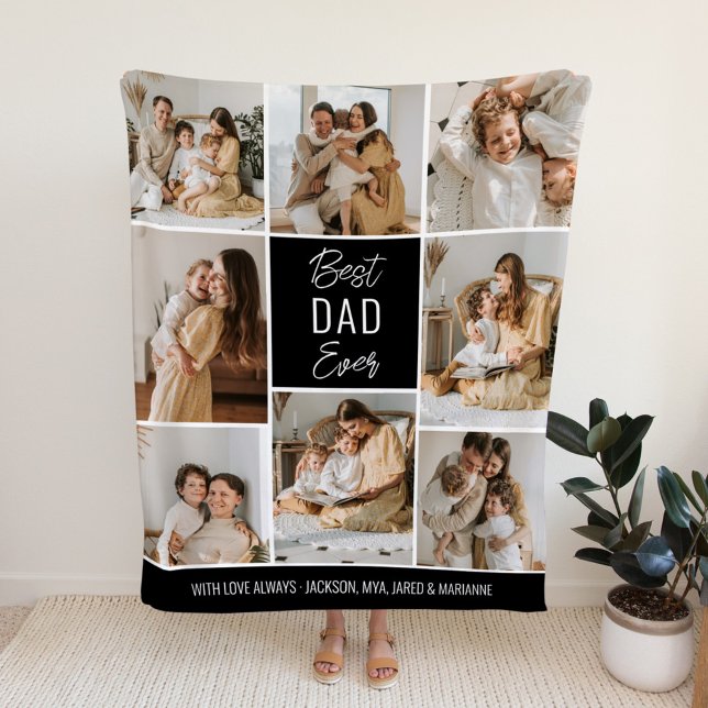 Manta Polar Mejor DAD Personalizado Fleece Blanket (Subido por el creador)