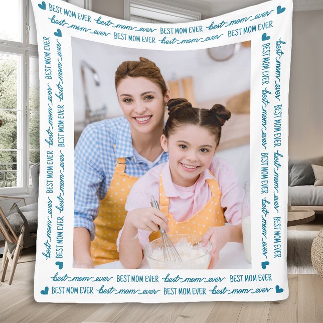 Manta Polar Mejor foto moderna personalizada de MOM (Subido por el creador)