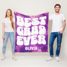 Mejor Grado Personalizado Tye Púrpura