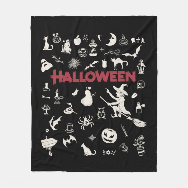 Manta Polar Mejor Halloween (Anverso)