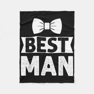 Manta Polar Mejor hombre Boda Groomsmen Gracioso soltero P