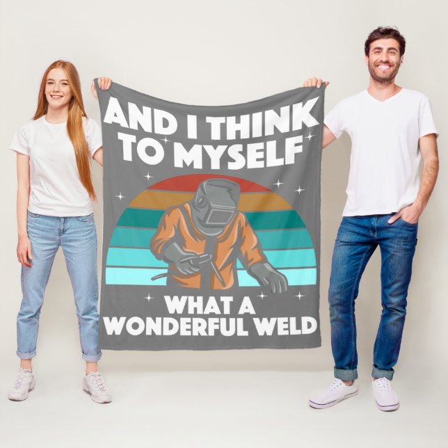 Manta Polar Mejor Hombres de Arte Soldadura Mujeres Arco Solda (In situ)