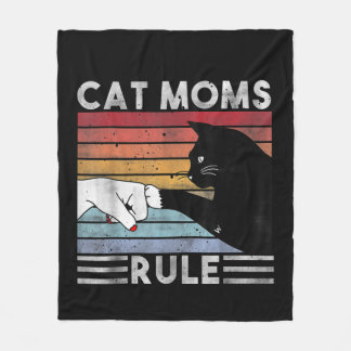 Manta Polar Mejor Madre De Gato | Cat Mom Present