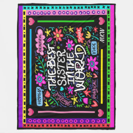 Manta Polar MEJOR MESA DE Fleece SISTER