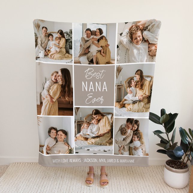 Manta Polar Mejor NANA Personalizado Fleece Blanket (Subido por el creador)