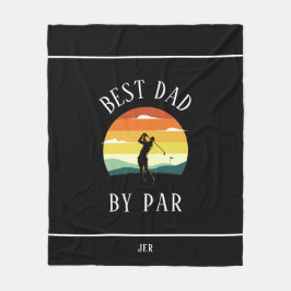Manta Polar Mejor Papá De Par Personalizado