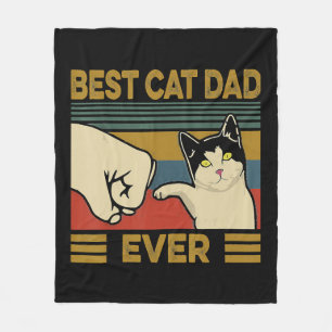 Manta Polar Mejor Papá Gato