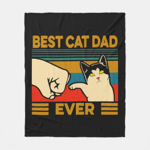 Manta Polar Mejor Papá Gato