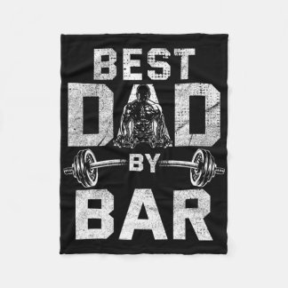 Manta Polar Mejor Papá Por Bar Para Las Entradas De Fitness Pa
